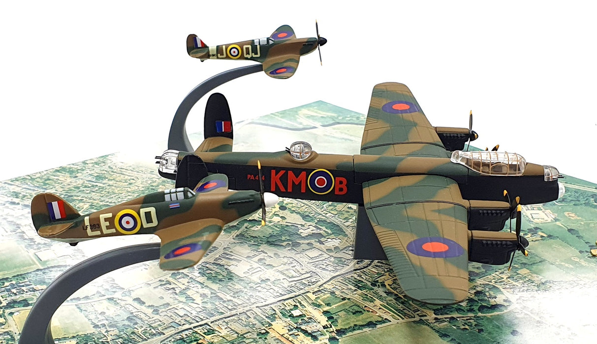Corgi 1/144 Scale Diecast 49501 - Lancaster, Spitfire & Hurricane Set