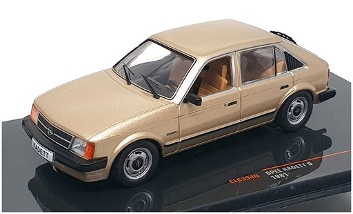 Ixo 1/43 Scale Diecast CLC394N - 1981 Opel Kadett D - Gold