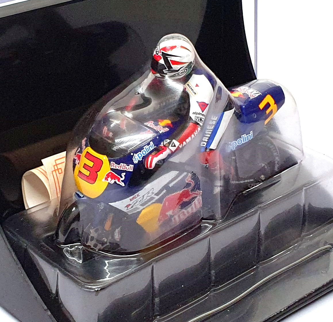 Onyx 1/24 Scale XM061 - Yamaha YZR 1997 Red Bull #3 Luca Cadalora