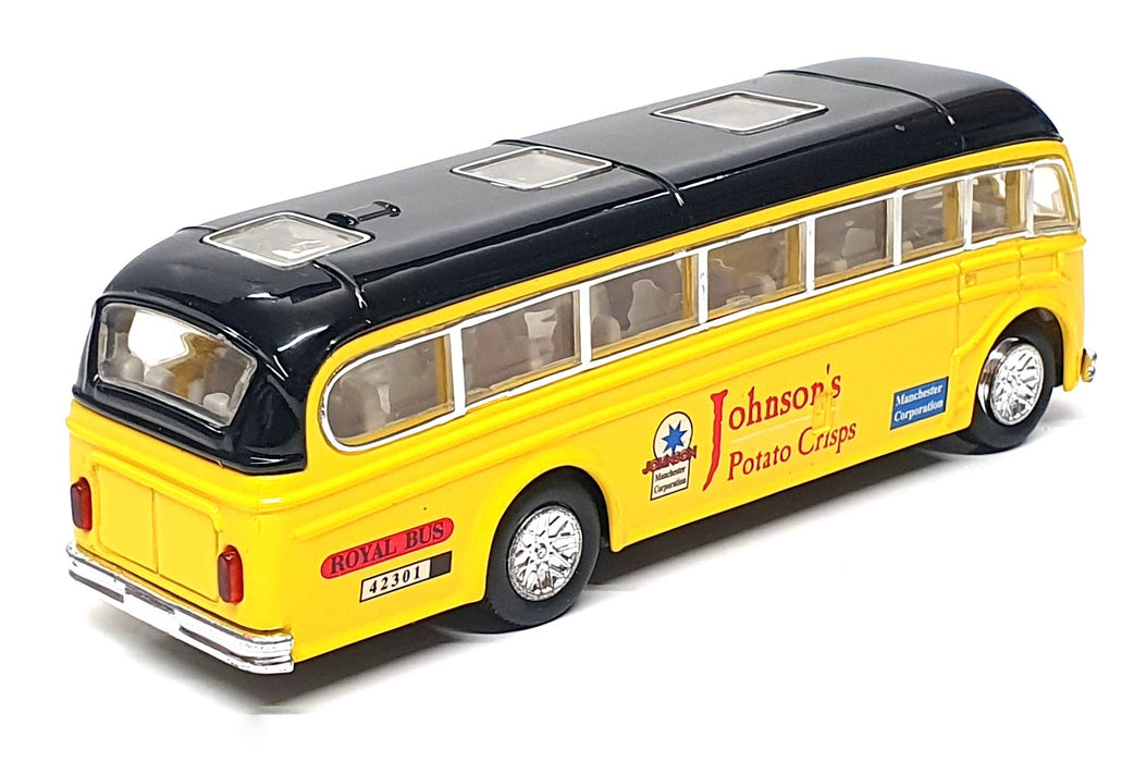 Superior Models 1/64 Scale SS5856W - Pull Back Action Malta Bus - Yellow/Black