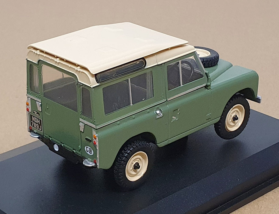 Oxford Diecast 1/43 Scale 43LR2AS003 - Land Rover Series IIA SWB  - Pastel Green