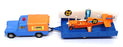 Corgi Toys Original GS19 - Land Rover Nipper Aircraft & Trailer - Blue/Orange