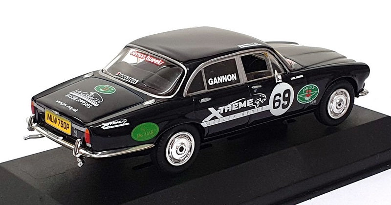 Vanguards 1/43 Scale Diecast VA08606 - Jaguar XJ6 Racing #69 - Black