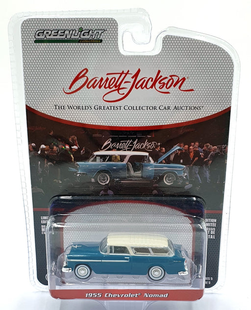 Greenlight 1/64 Scale 37200-A - 1955 Chevrolet Nomad - Green