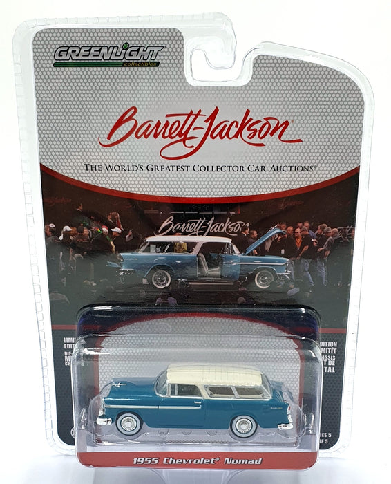 Greenlight 1/64 Scale 37200-A - 1955 Chevrolet Nomad - Green