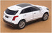 Tayumo 1/32 Scale Diecast 32185011 - Cadillac XT5 - White