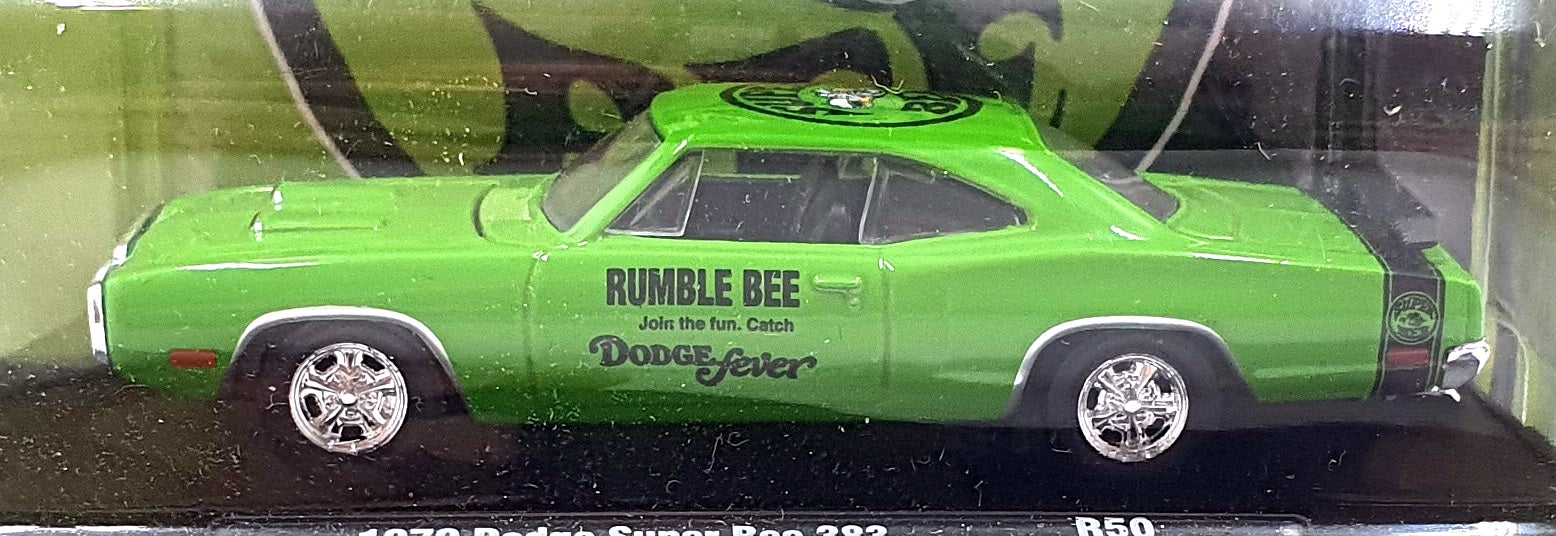 Castline M2 Machines 1/64 Scale R50 - 1970 Dodge Super Bee 383 - Green