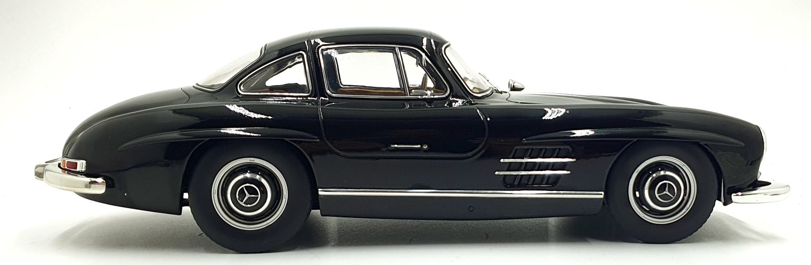 Norev 1/12 Scale Diecast Model 123851 - 1954 Mercedes 300 SL Exclusive - Black