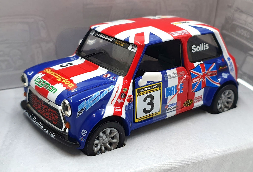Corgi 1/36 Scale CC82245 - Mini 7 Racing Club Mini Miglia Bill Sollis Union Jack