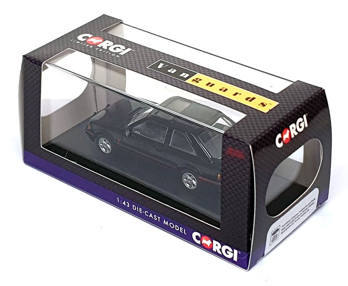 Vanguards 1/43 Scale VA14307B - Ford Escort Mk4 XR3i - Black