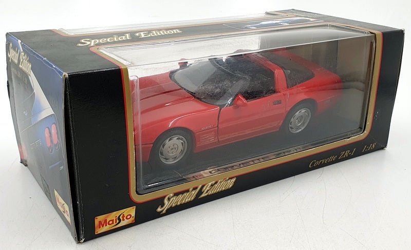 Maisto 1/18 Scale Diecast 31809 - Chevrolet Corvette ZR-1 1992 - Red