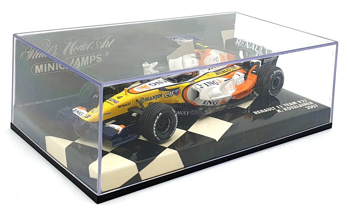 Minichamps 1/43 Scale 400 070004 - F1 Renault Team R27 #4 2007 - Kovalainen