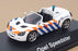 Schuco 1/43 Scale SC291 - Opel Speedster Politie - White/Orange/Blue