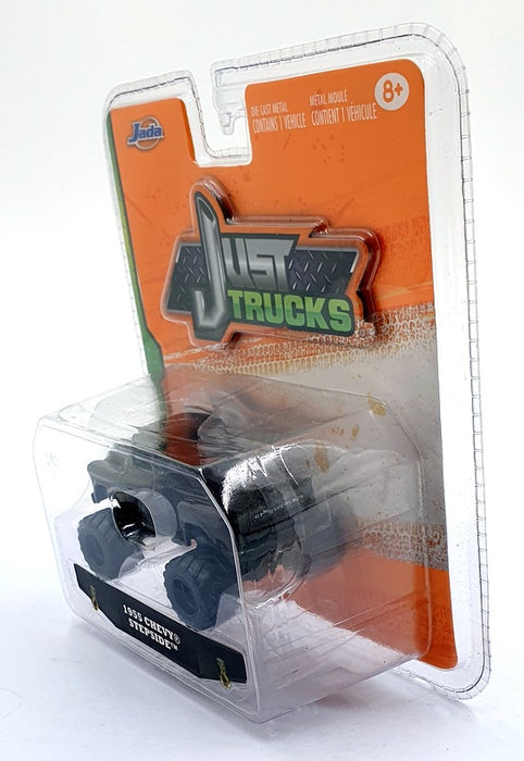 Jada Just Trucks 1/64 Scale 14020 - 1955 Chevy Stepside - Met. Brown