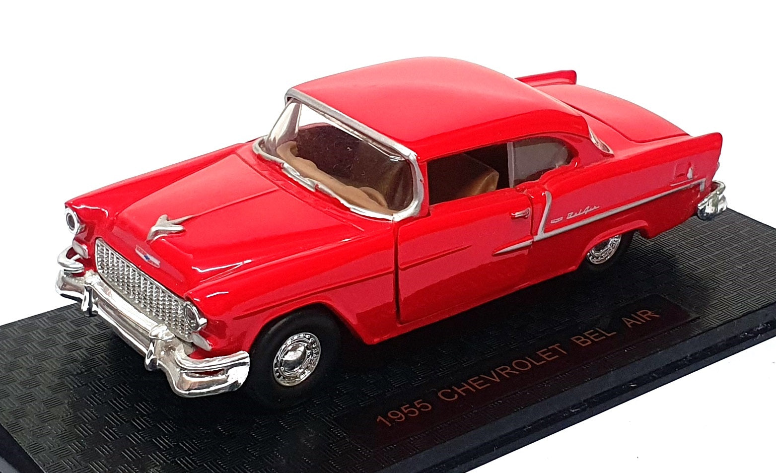Road Champions 1/43 Scale Diecast 68600 - 1955 Chevrolet Bel Air - Red