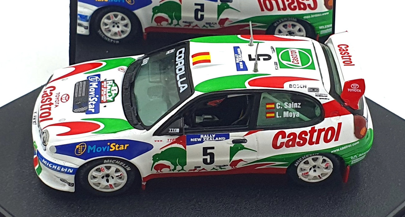 Vitesse 1/43 Scale V98203 - Toyota Corolla WRC #5 New Zealand Rally 1998