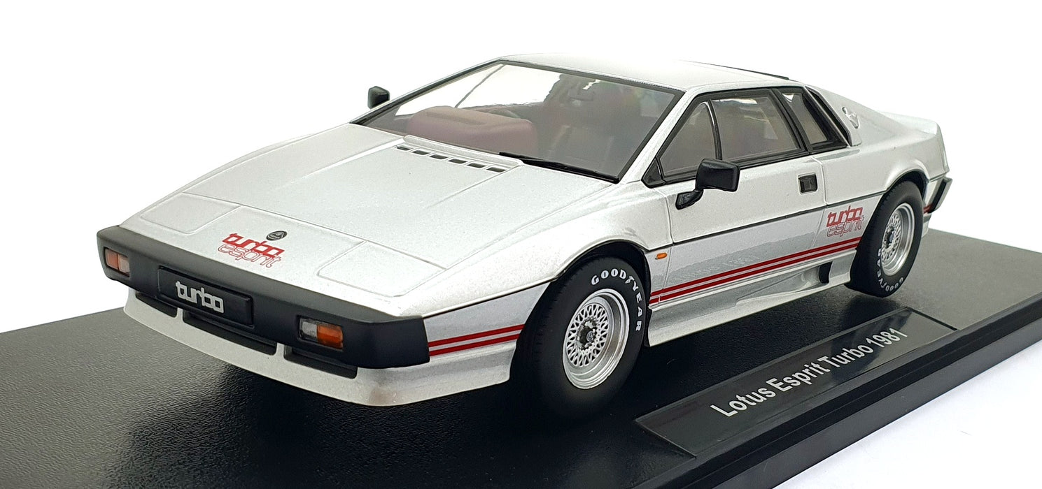 KK Scale 1/18 Scale Diecast KKDC181196 - 1981 Lotus Esprit Turbo - Silver