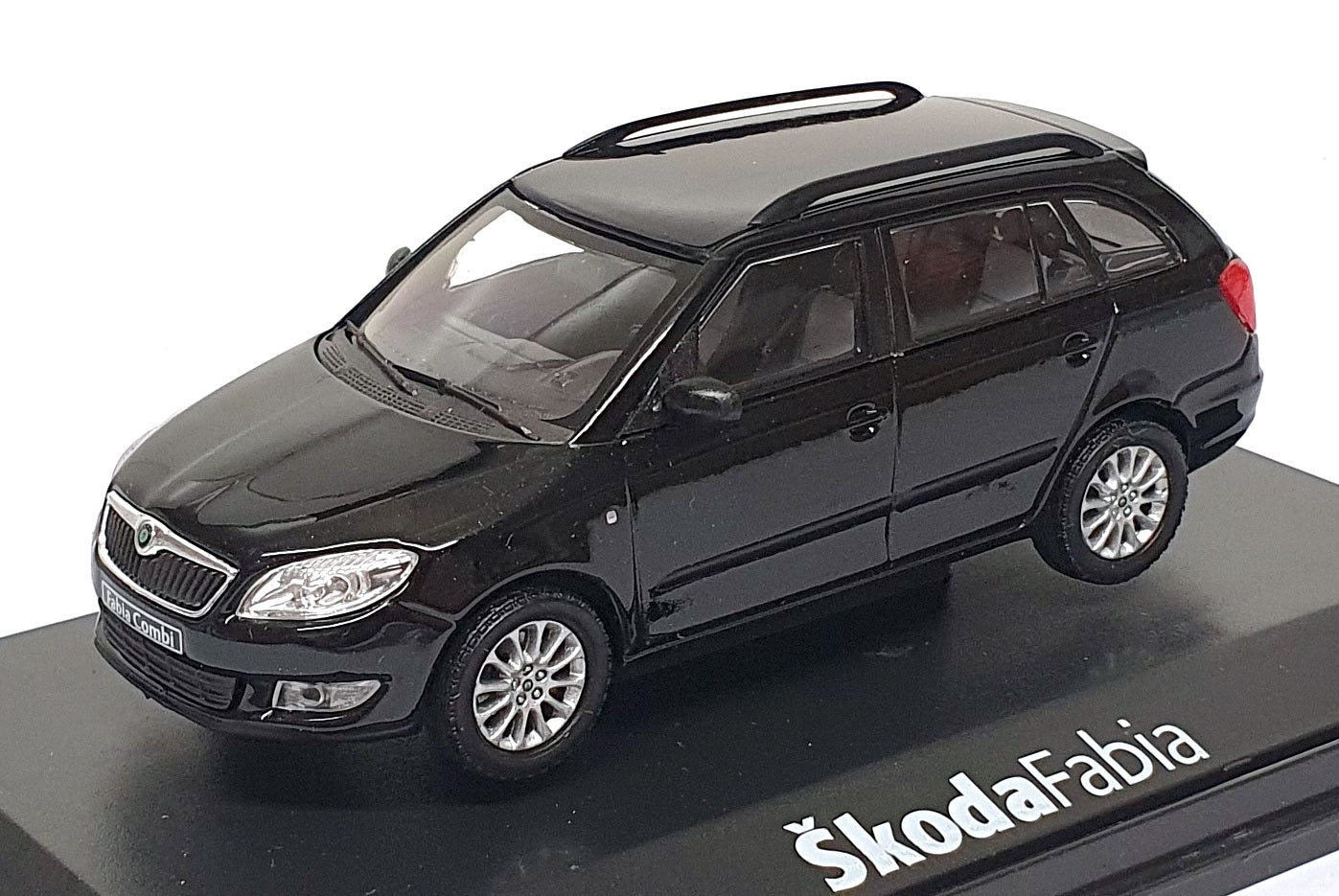 Abrex 1/43 Scale Diecast 014340 - Skoda Fabia - Met. Black