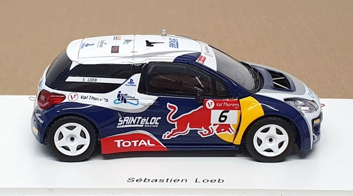 Spark 1/43 Scale SF085 - Citroen DS3 Sainteloc Racing #6 Trophee Andros 2015