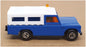 Efsi 1/63 Scale Diecast EF01 - Land Rover Covered Truck - Blue/White