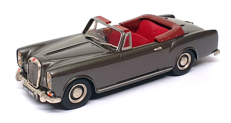 Top Marques 1/43 Scale HE8 - 1966-67 Alvis TF Convertible - Dk. Silver 