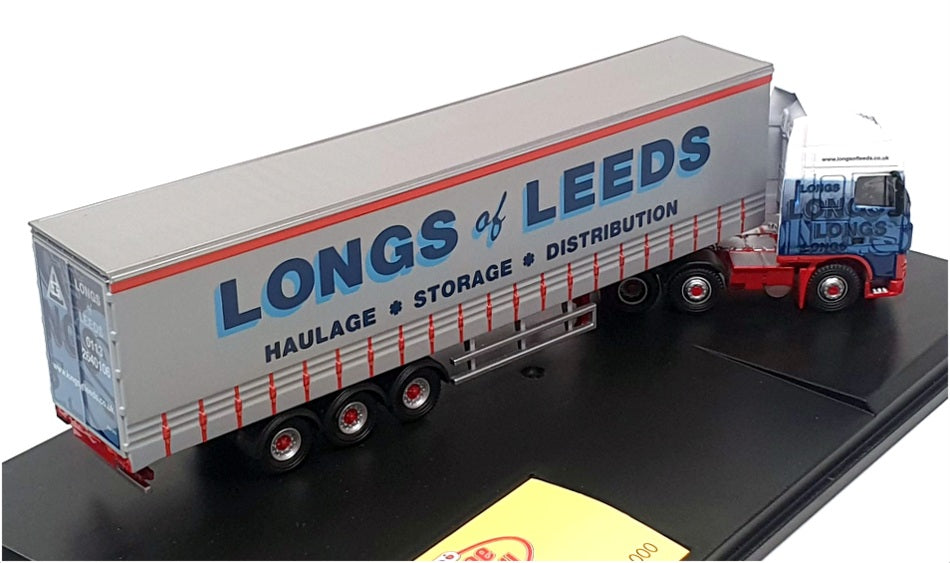 Parcelforce Trailer Oxford Diecast 1/76 Scale DAF07CS - DAF Truck & Trailer (Longs of Leeds ...