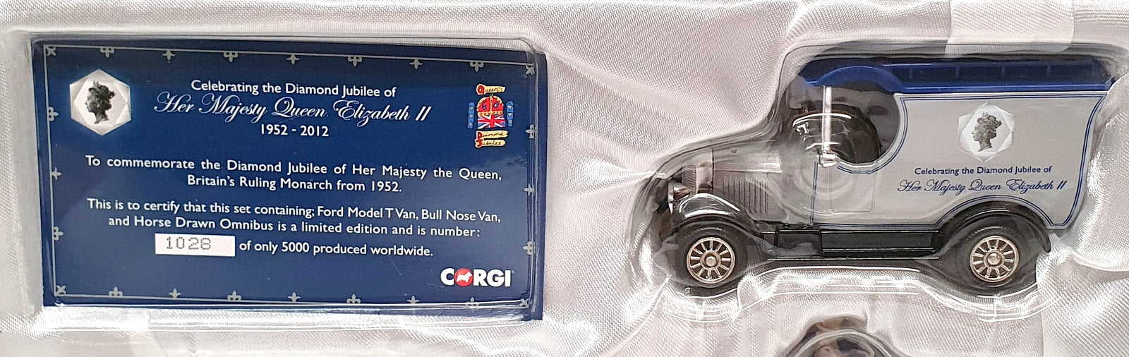Corgi DJ1003 - Ford Model T Vans Queens Diamond Jubilee 3 Piece Set