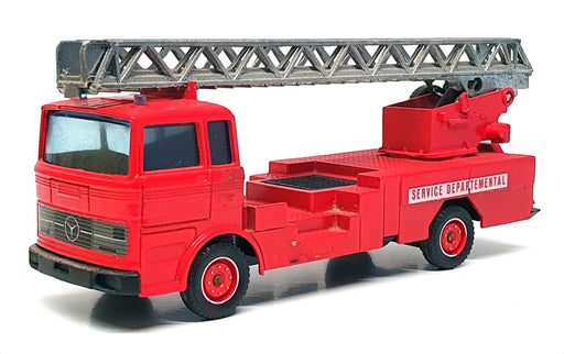 Solido Toner Gam 17cm Long Diecast 361 - Mercedes Benz Fire Engine - Red
