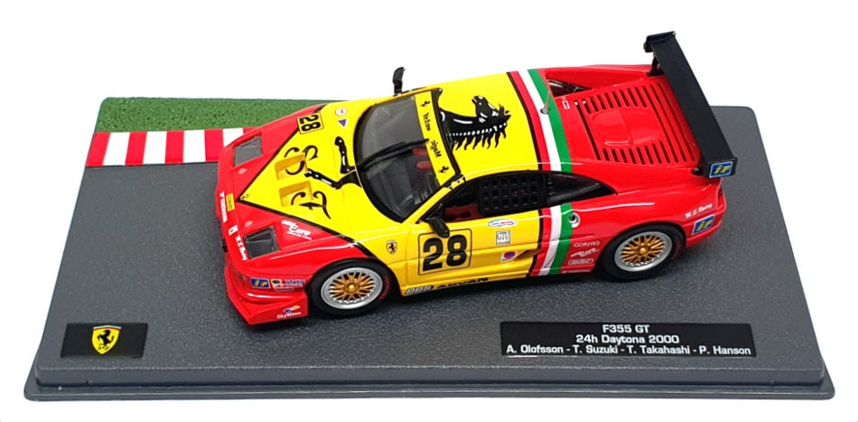 Altaya 1/43 Scale Diecast 61023B - Ferrari F355 GT #28 24Hr Daytona 2000