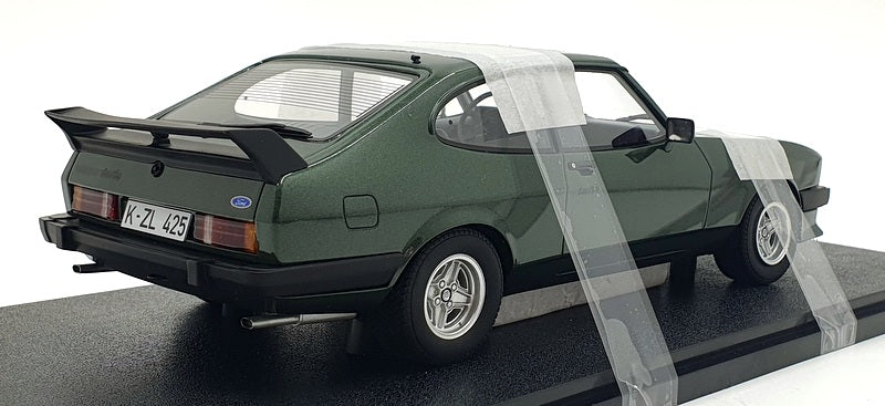 Cult 1/18 Scale Resin CML215-3 - 1981 Ford Capri 2.8 Turbo - Met. Green