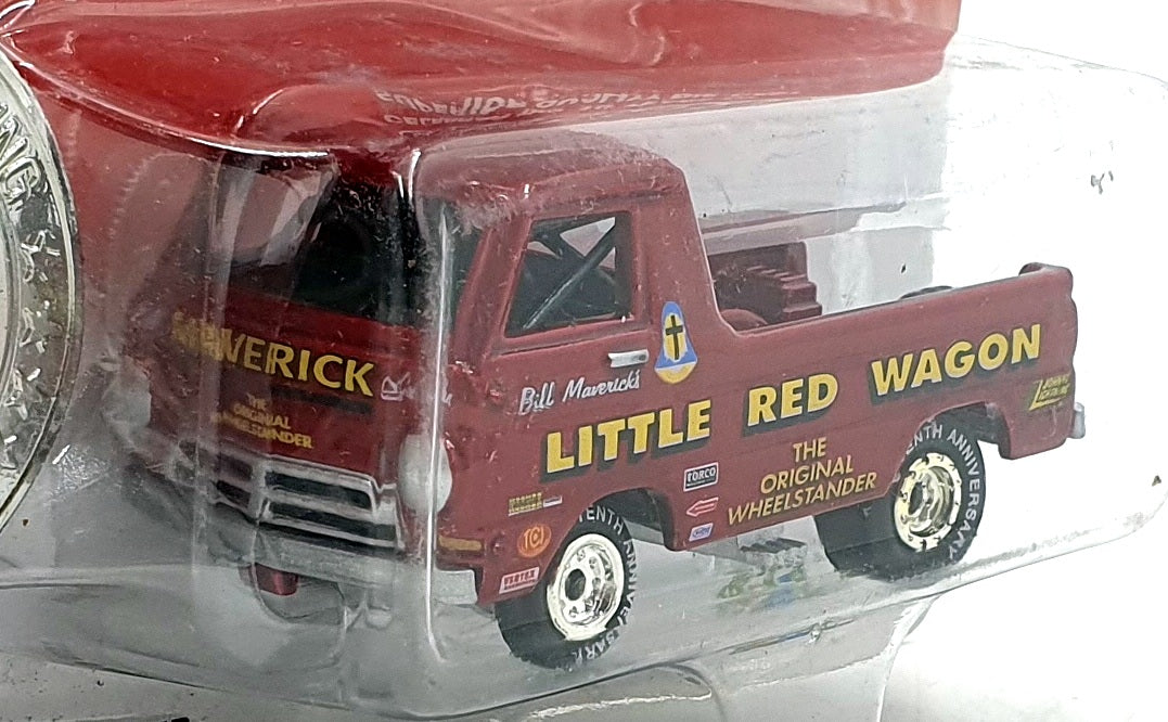 Johnny Lightning 1/64 Scale 992-01 Bill Maverick Golden's Little Red Wagon Truck