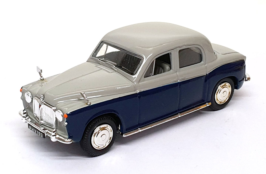 Vanguards 1/43 Scale Diecast VA19004 - Rover P4 - Blue/Grey