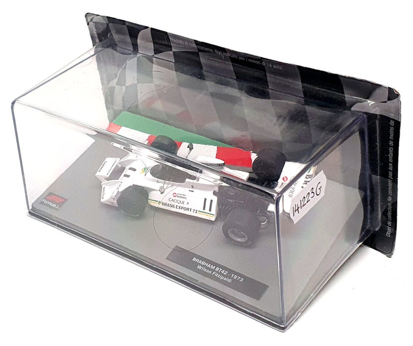 Altaya 1/43 Scale 141223G - F1 Brabham BT42 1973 - #11 W. Fittipaldi