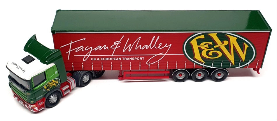 Corgi 1/50 Scale CC12211 - Scania Curtainside Truck - Fagan & Whalley