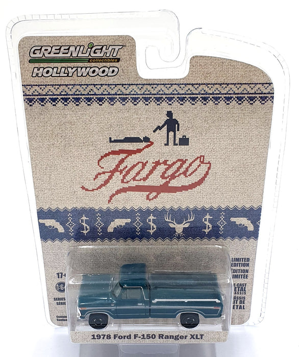 Greenlight 1/64 Scale 44950-E - 1978 Ford F-150 Ranger XLT - Green
