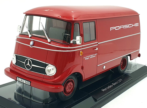 Norev 1/18 Scale Diecast 183416 - 1955 Mercedes Benz L319 'Porsche Renndienst'