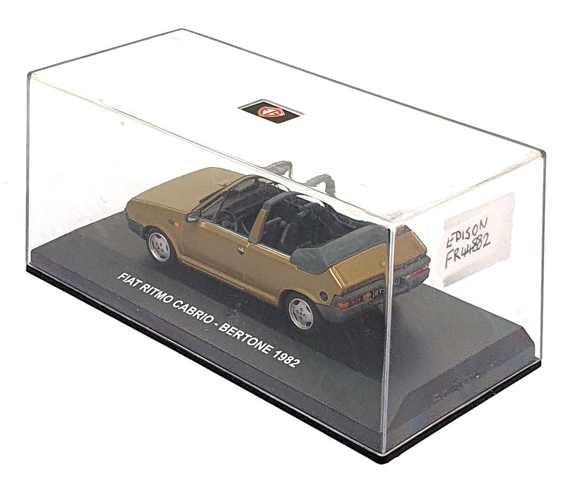 Edison Giocattoli 1/43 Scale FR44882 - 1982 Fiat Ritmo Cabrio Bertone - Gold