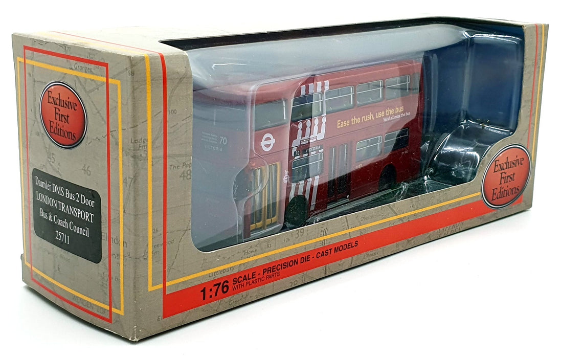 EFE 1/76 Scale 25711 - Daimler DMS Bus 2 Door London Transport R70 - Red