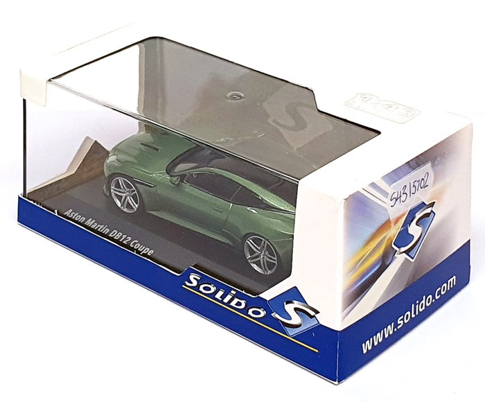 Solido 1/43 Scale Diecast S4315702 - Aston Martin DB12 Coupe - Green
