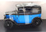 Ricko 1/18 Scale 32130 - 1932 Austin 7 De Luxe Saloon Blue/Black