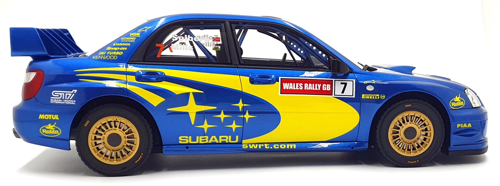 OTTO 1/12 Scale Resin G092 - Subaru Impreza (S9) WRC #7 Welsh Rally 