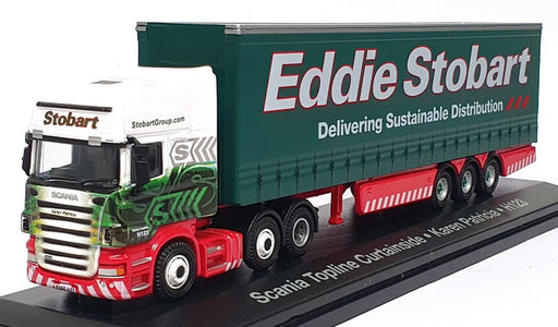 Oxford Diecast 1/76 Scale STOB002 - Scania Topline Truck & Trailer (Stobart)