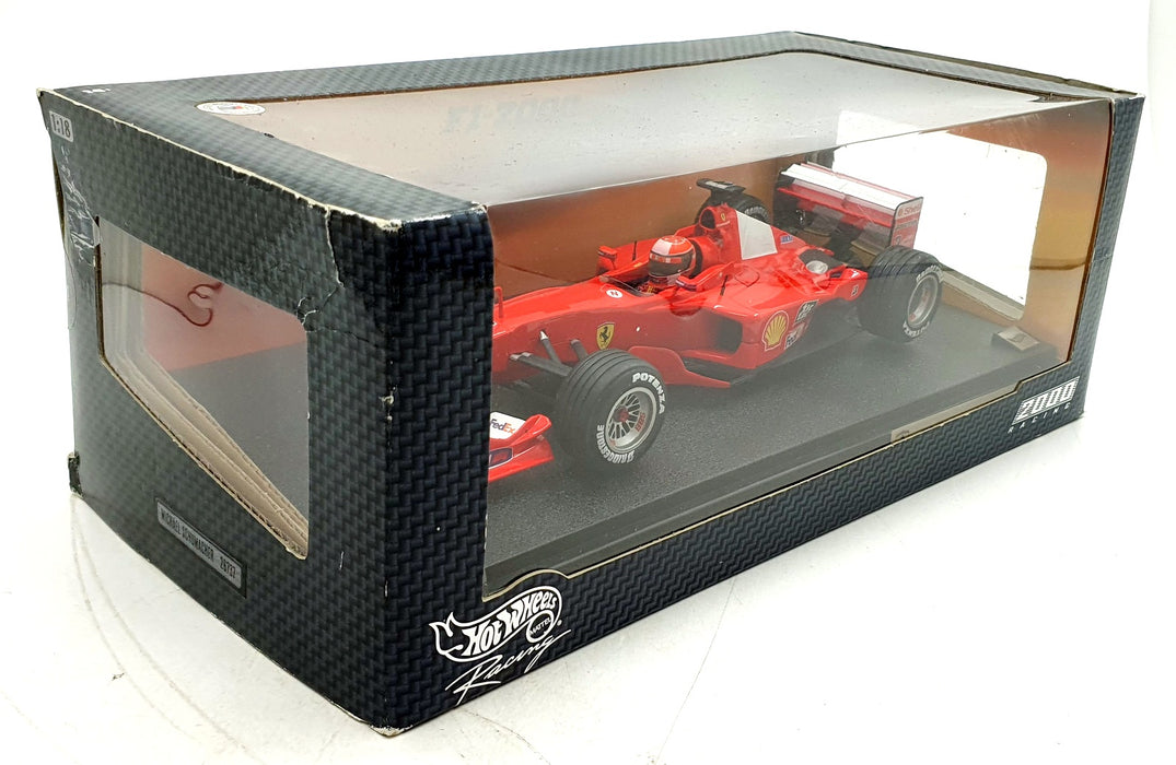 Hot Wheels 1/18 Scale Diecast 26737 - Ferrari F1-2000 - Michael Schumacher