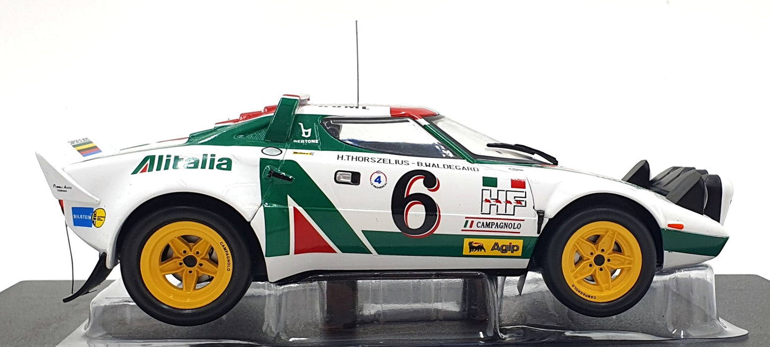 IXO 1/18 Scale 18RMC162B.22 - Lancia Stratos HF #6 MC Rally 1976