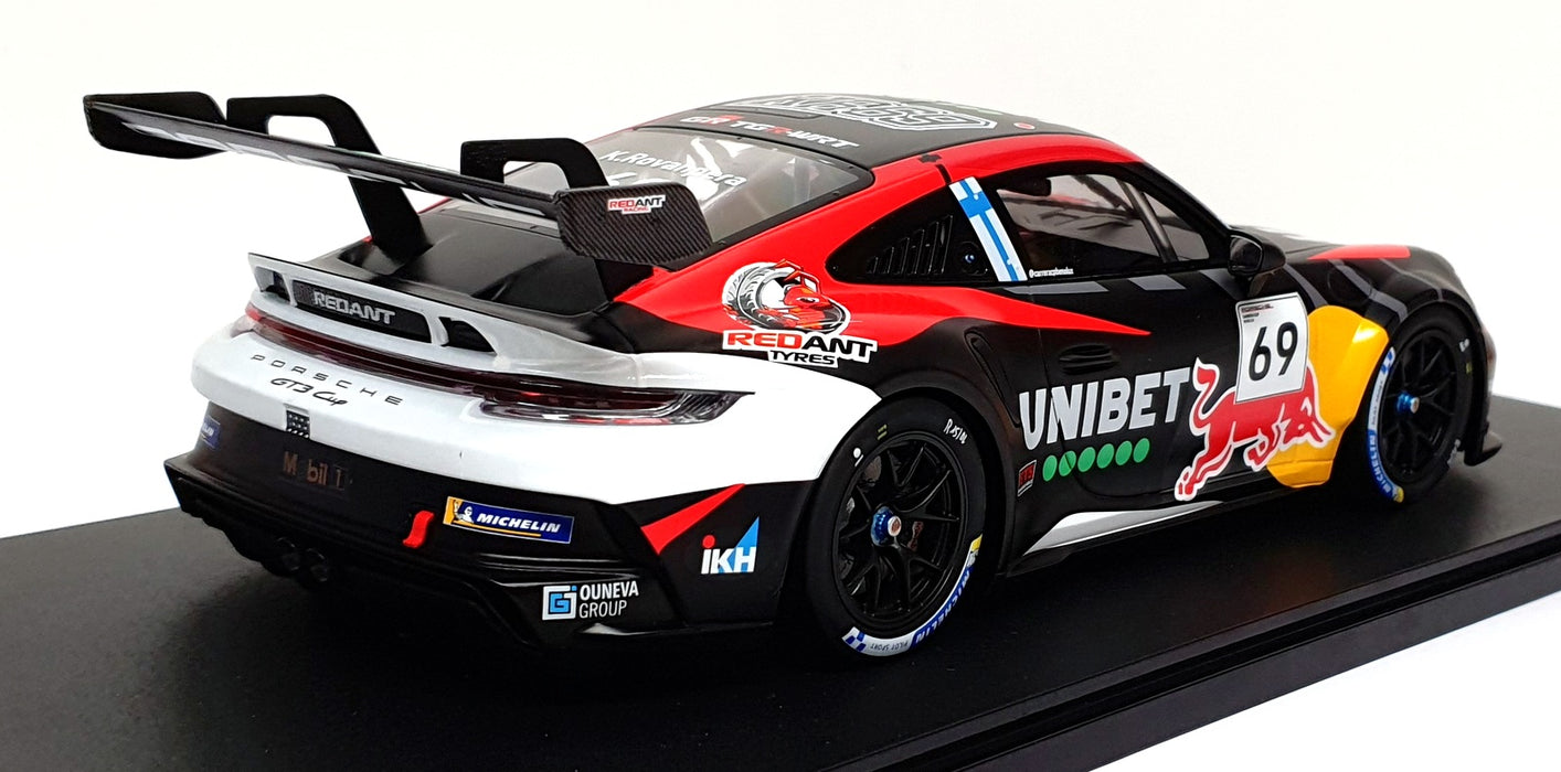 IXO 1/18 Scale 18RMC226.22 - Porsche 911 GT3 Cup #69 Zolder Benelux 2024