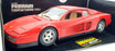 Burago 1/18 Scale Diecast 3019 - 1984 Ferrari Testarossa - Red