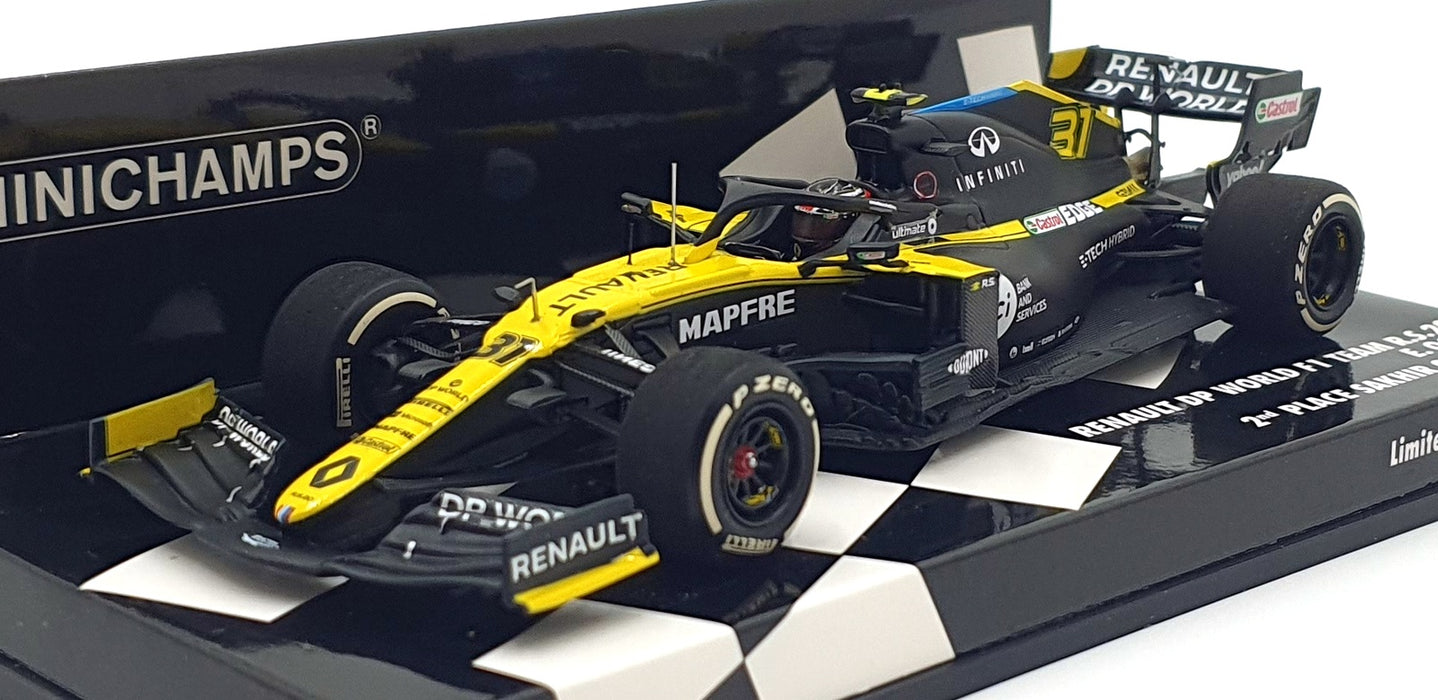 Minichamps 1/43 Scale 417 201631 Renault DPW F1 R.S.20 #31 2nd Sakhir GP 2020