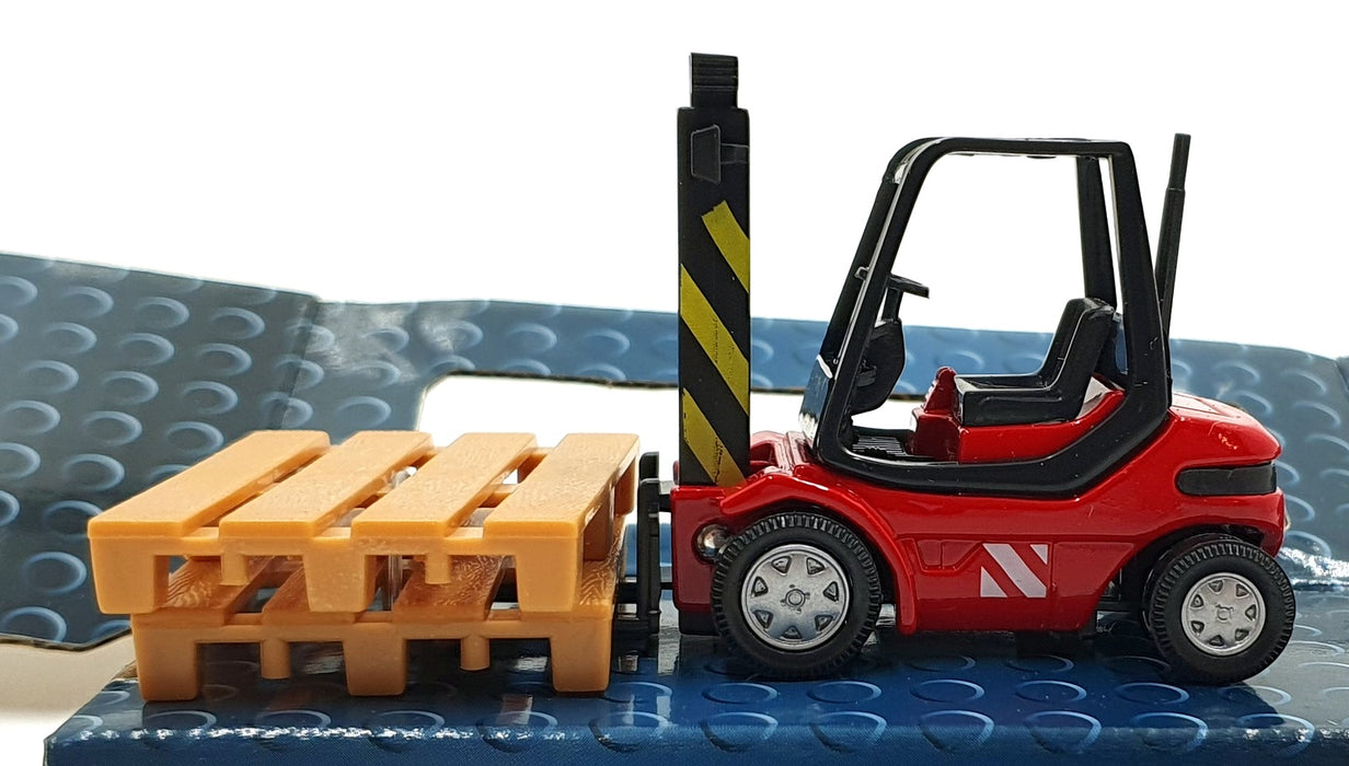 Cararama 1/43 Scale 210001A - Fork Lift with pallets - Red