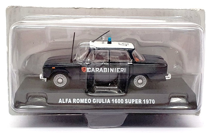 DeAgostini 1/43 Scale 28425E - 1997 Alfa Romeo Giulia 1600 Super (Carabinieri)