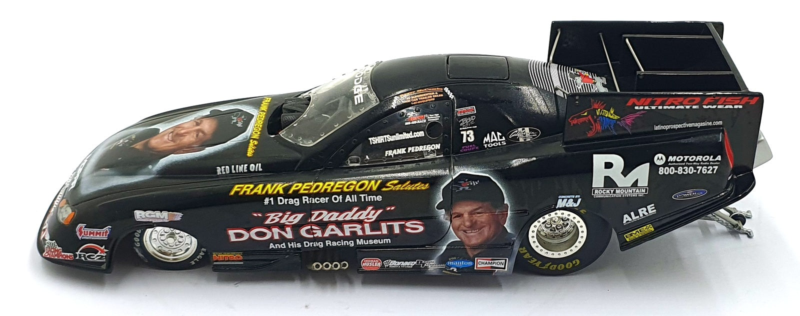 Racing Champions 1/24 Scale 18681PH - Mopar NHRA Funny Car 2005 - Pedregon